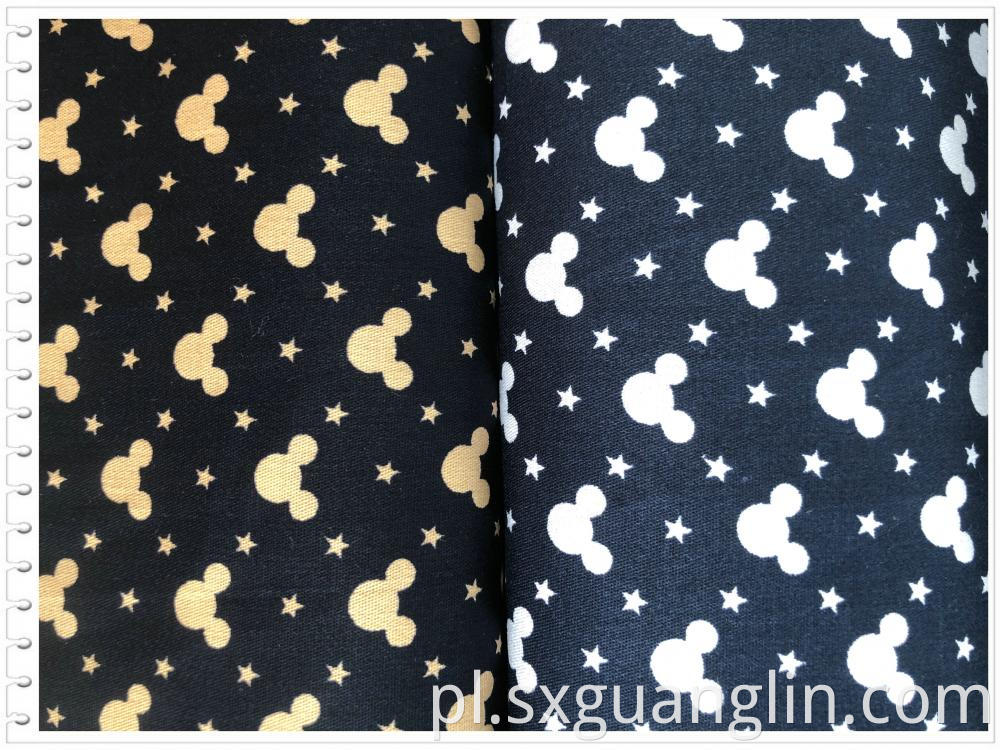 cotton twill print fabric